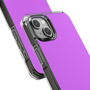 Heliotrope Hue | Handyhülle für iPhone (Clear Impact Case – magnetisch) 