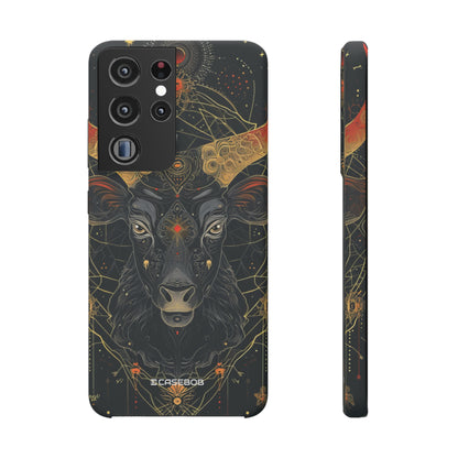 Celestial Taurus Mystique | Slim Phone Case for Samsung