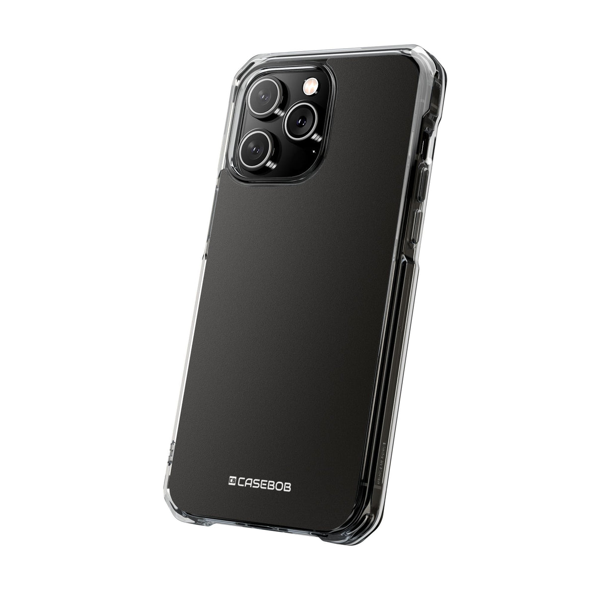 Smoky Black | Phone Case for iPhone (Clear Impact Case - Magnetic)