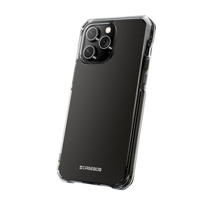 Smoky Black | Phone Case for iPhone (Clear Impact Case - Magnetic)