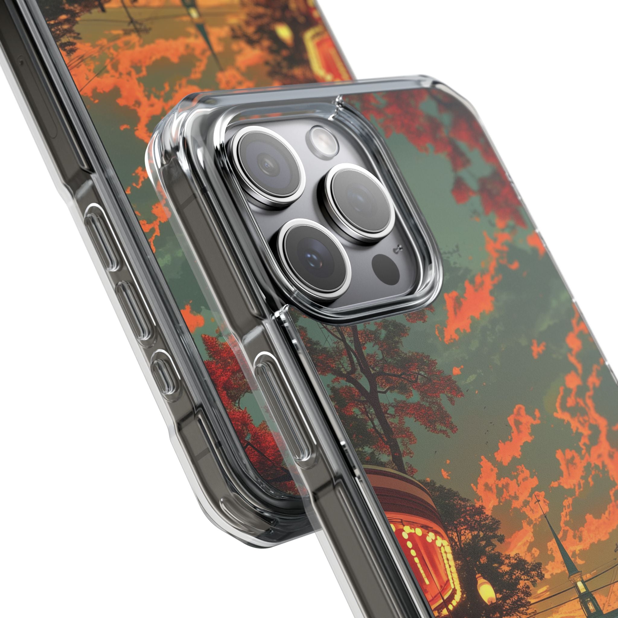 Crimson Classic iPhone 15 Pro Max Case - Impact