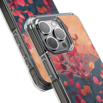 Vibrant Floral Harmony iPhone 15 - Clear Impact Phone Case