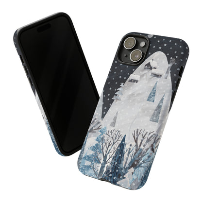 Cute Winter Landscape - Protective Phone Case