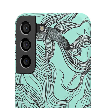 Aqua Serenity | Slim Phone Case for Samsung