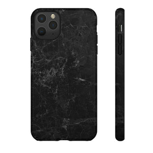 Black Marble - Protective Phone Case