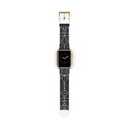 White Mandala Radiance - Watch Band