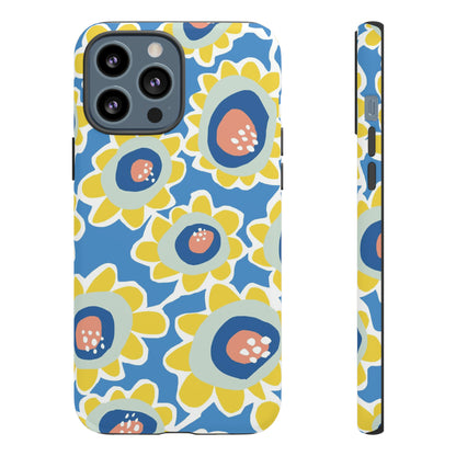 Summer Happy Flower - Protective Phone Case