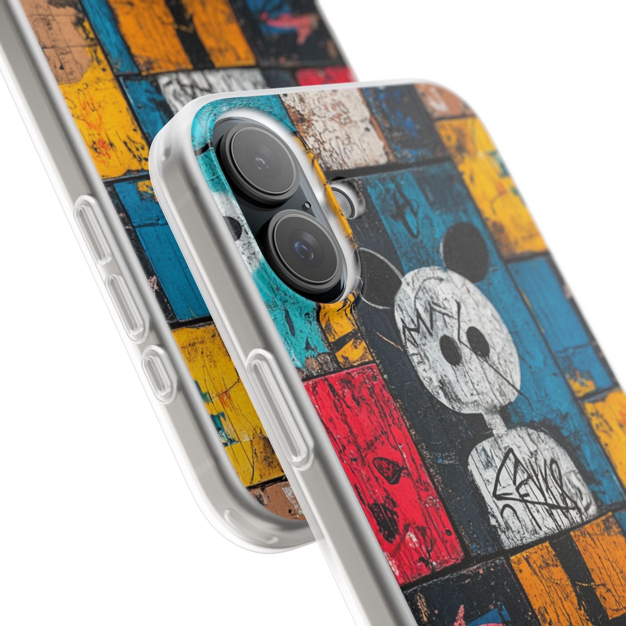 Mickey Mosaic iPhone 16 Plus Case - Soft