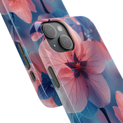 Ethereal Floral Harmony iPhone 15 - Slim Phone Case