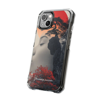 Surreal Zen Harmony iPhone 14 - Clear Impact Phone Case