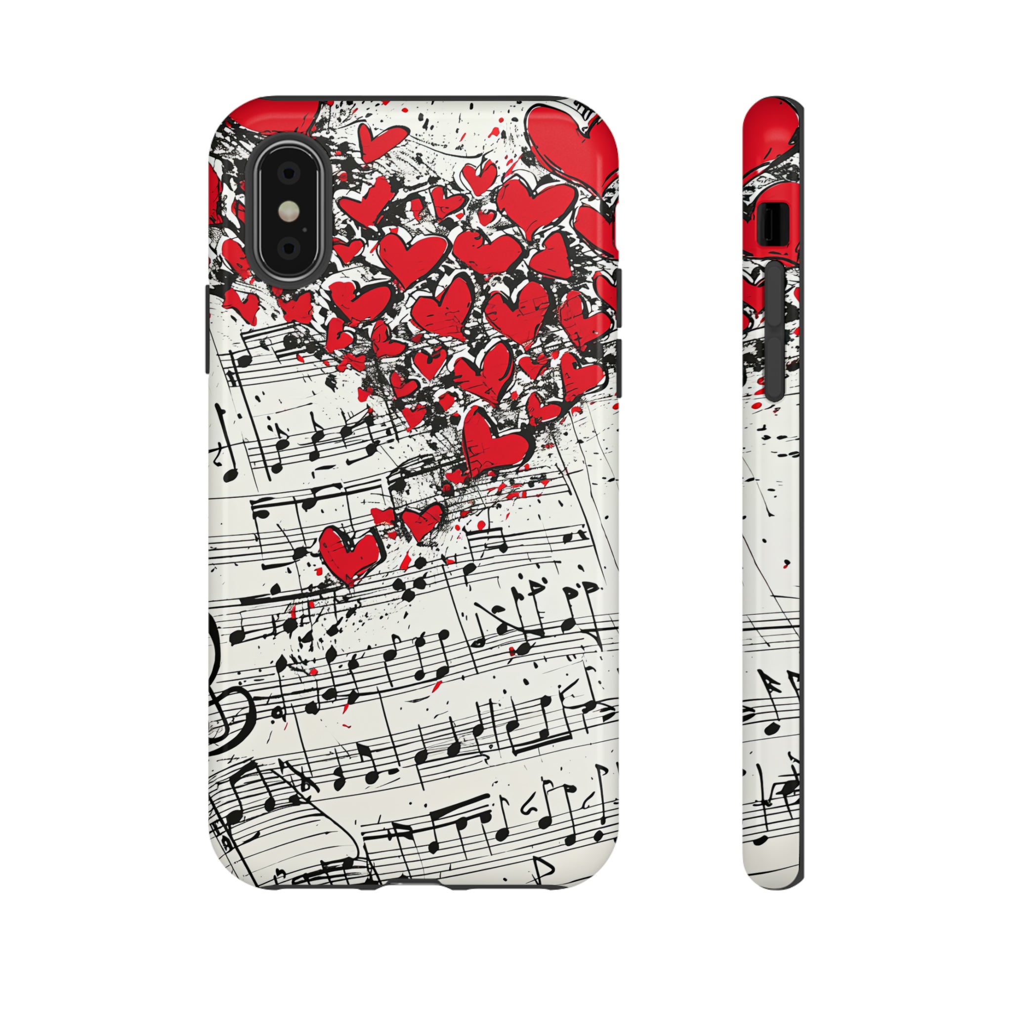 Lyric Harmony Serenade - Protective Phone Case