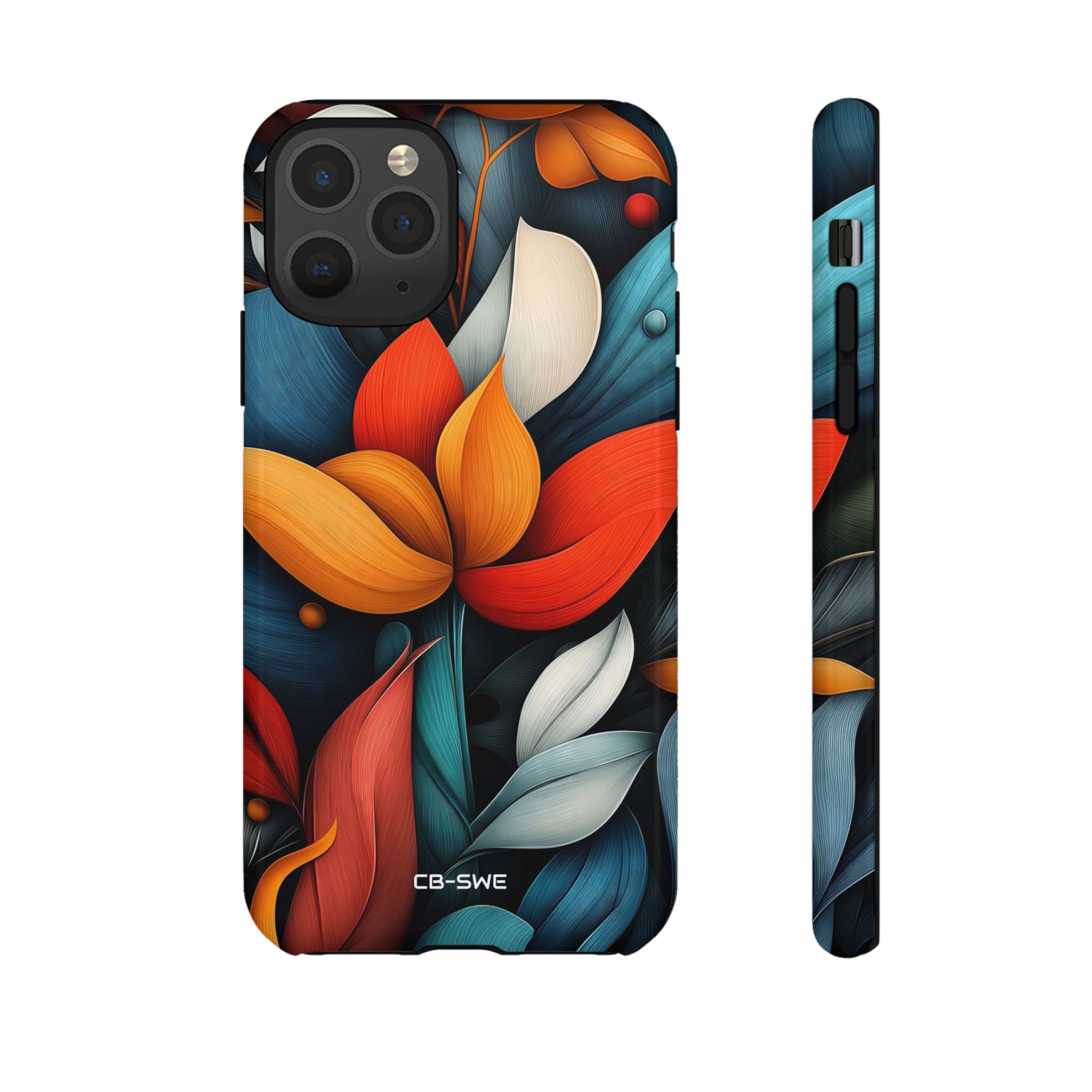 Vibrant Floral Harmony - iPhone Case