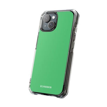 Emerald Green - Clear Impact Case for iPhone