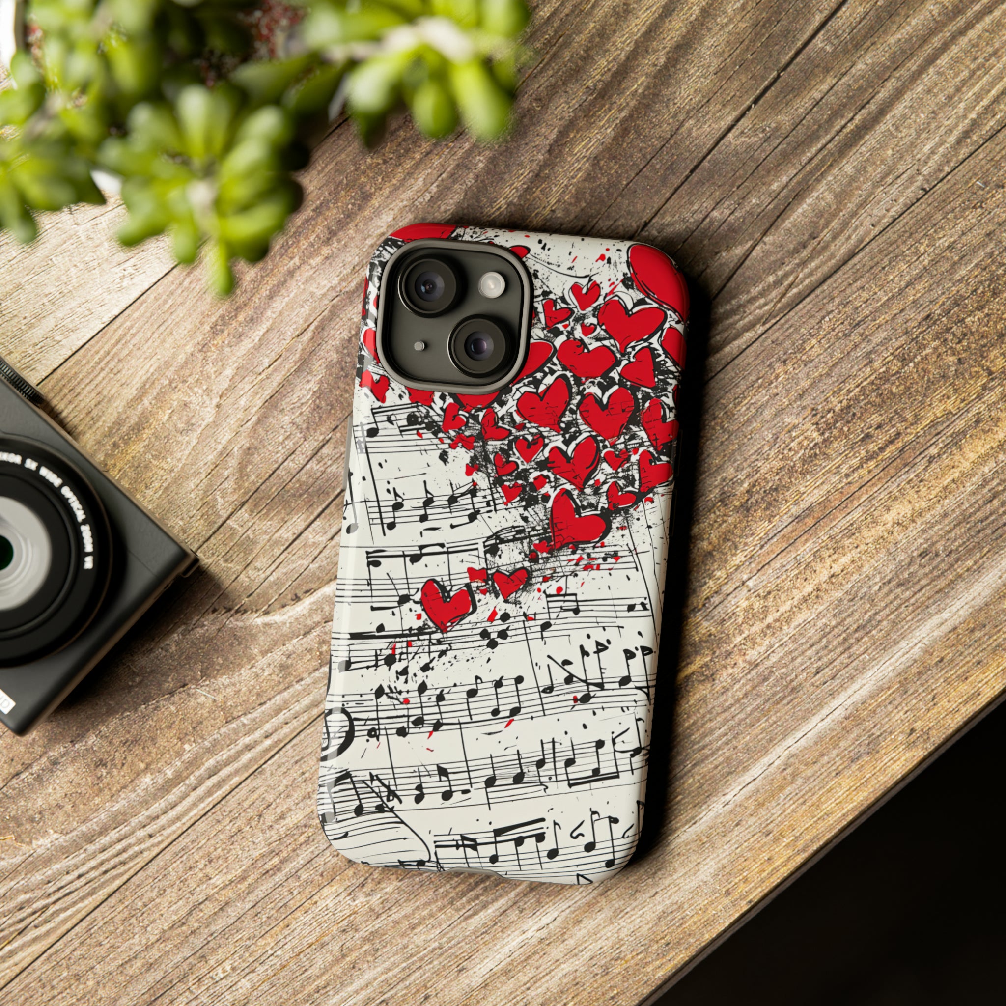 Lyric Harmony Serenade - Protective Phone Case