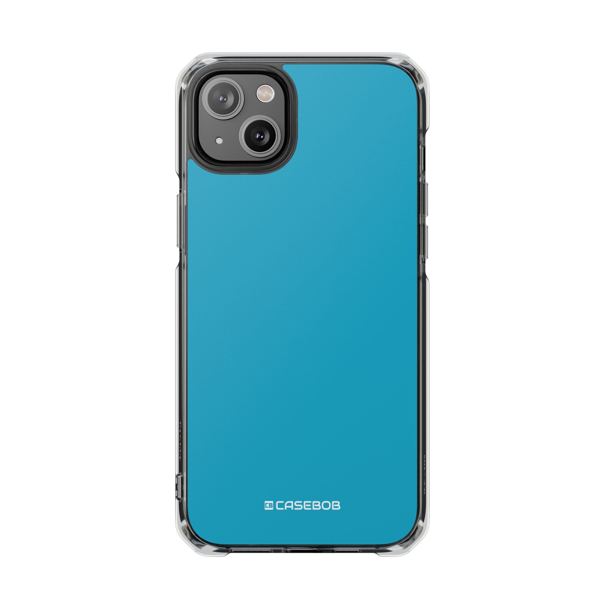 Pacific Blue - Clear Impact Case for iPhone