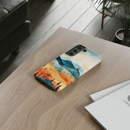 Moonlit Mountains Samsung S22 Case - Tough
