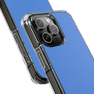 Vereinte Nationen, Blau | Handyhülle für iPhone (Clear Impact Case – Magnetisch) 