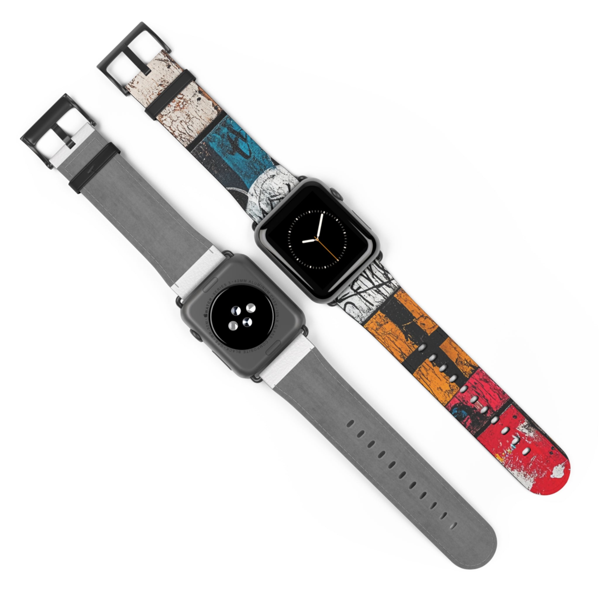 White Orb Graffiti - Watch Band