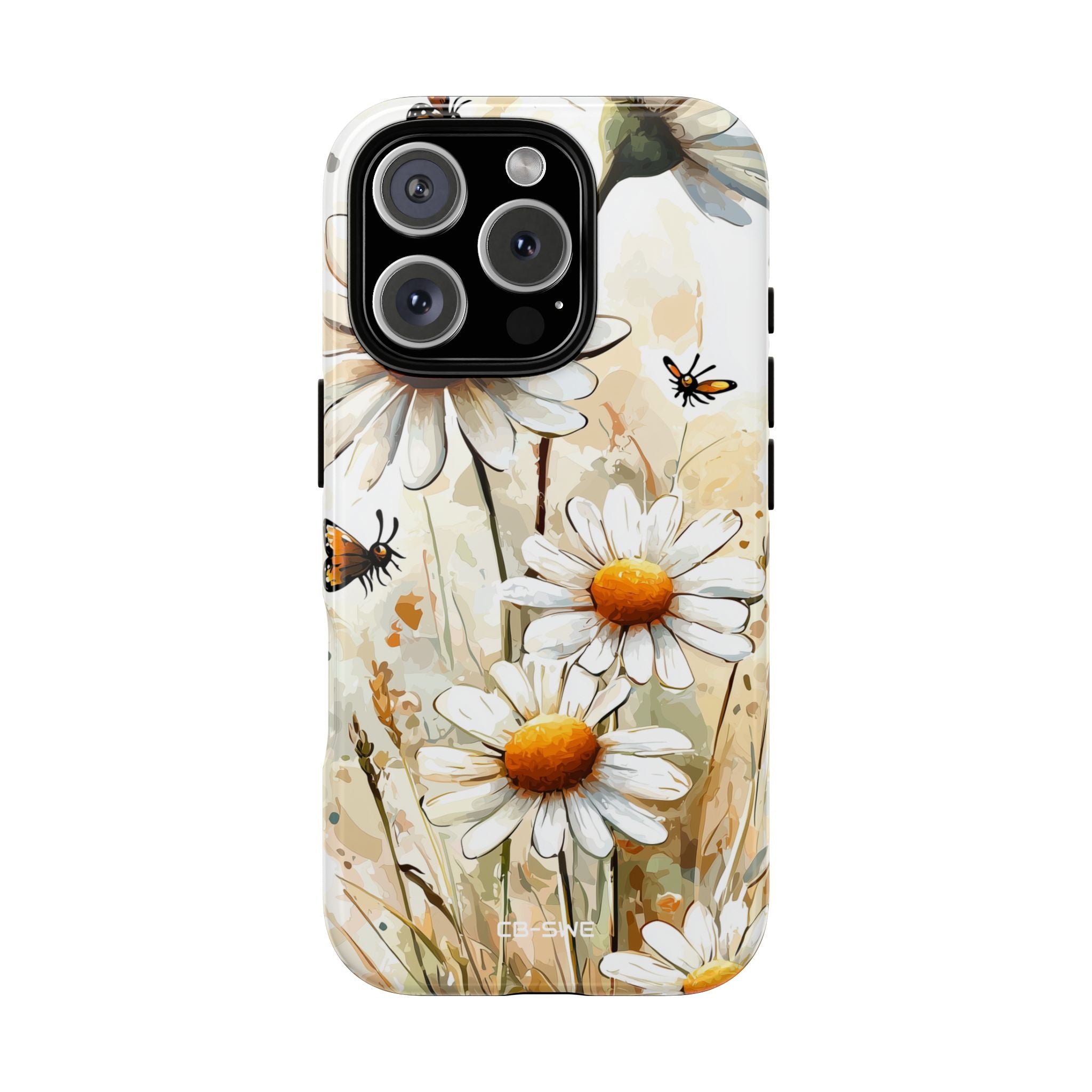 Daisies Dance Light - iPhone Case
