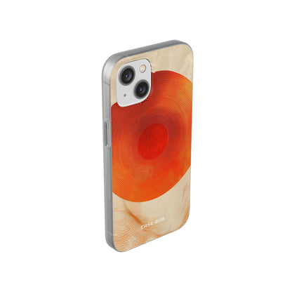 Sunburst Swirl iPhone 14 Case - Soft