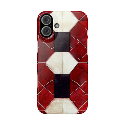 Gothic Hexagon Symmetry iPhone 16 - Slim Phone Case