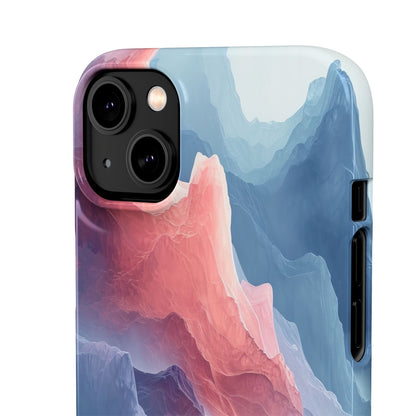 Mountain Wave Serenity - Slim iPhone 14 Phone Case