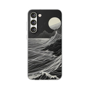 Moonlit Serenity | Flexible Phone Case for Samsung Galaxy