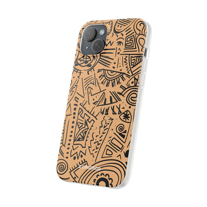 Mystic Tribal Geometry | Flexible Phone Case for iPhone