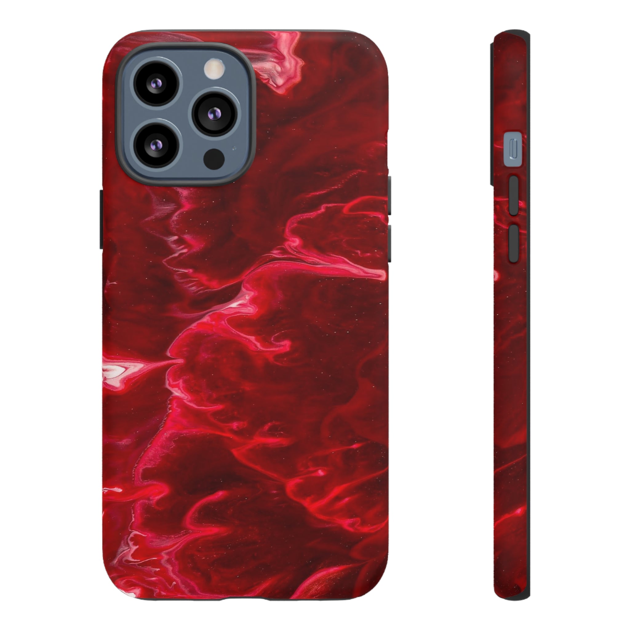 Red Velvet Ink Art iPhone Case (Protective) iPhone 13 Pro Max Matte Phone Case