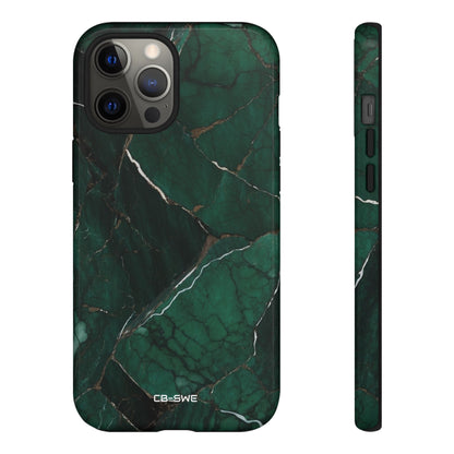 Emerald Veins Flow - iPhone Case