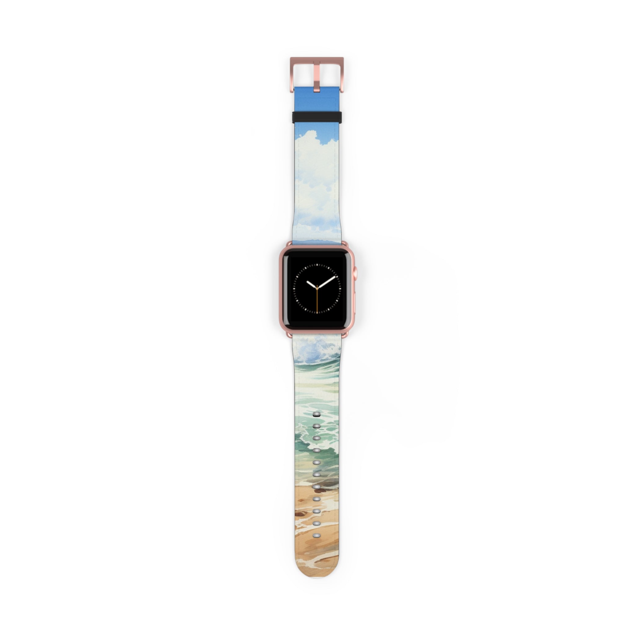 Foaming Blue Waves - Watch Band