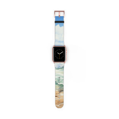 Foaming Blue Waves - Watch Band