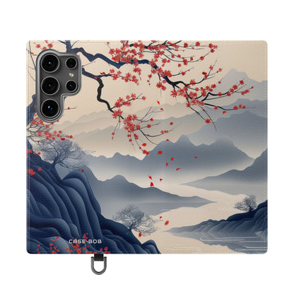 Crimson Branch Moonlight - Samsung S24 Ultra Case - Wallet