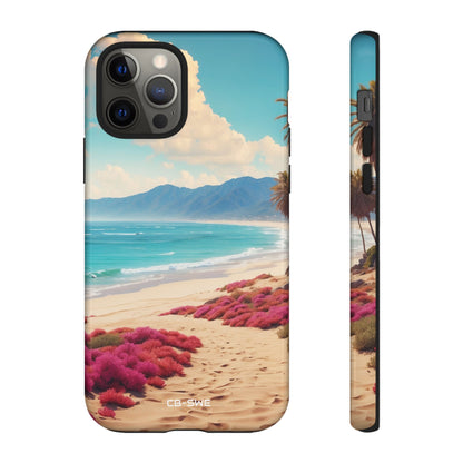 Footprints Trace Sand - iPhone Case