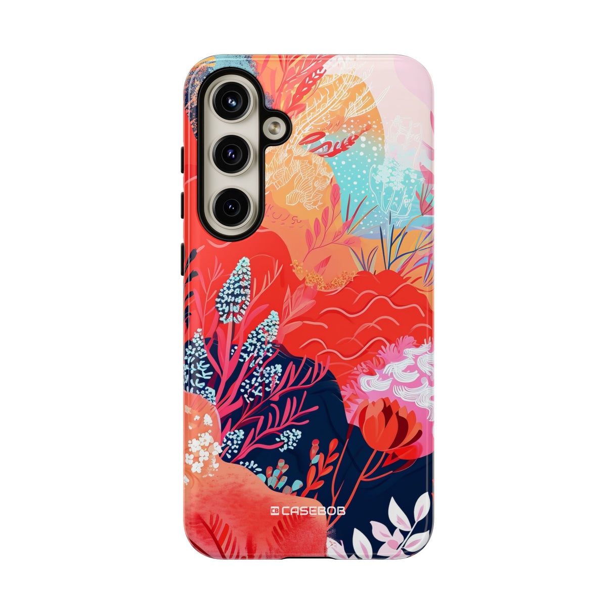 Living Coral Design | Handyhülle für Samsung (Schutzhülle)