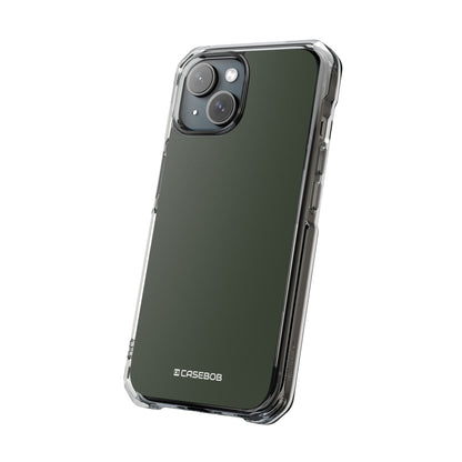 Kombu Green - Clear Impact Case for iPhone