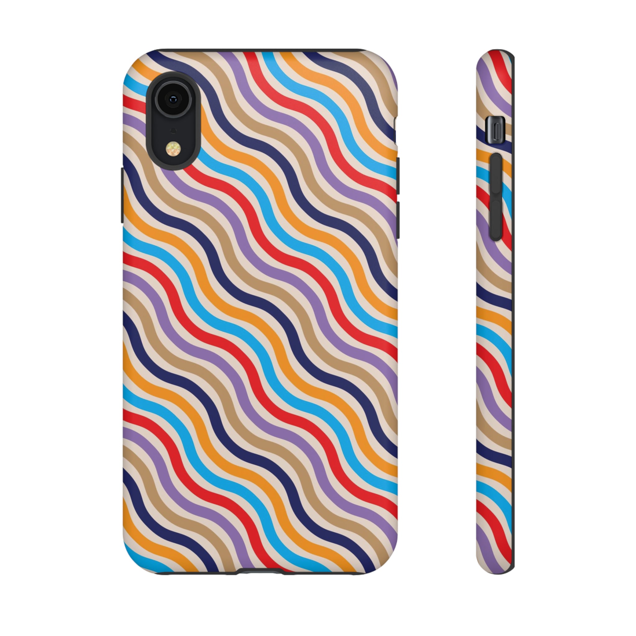 Thin wave Line - Protective Phone Case