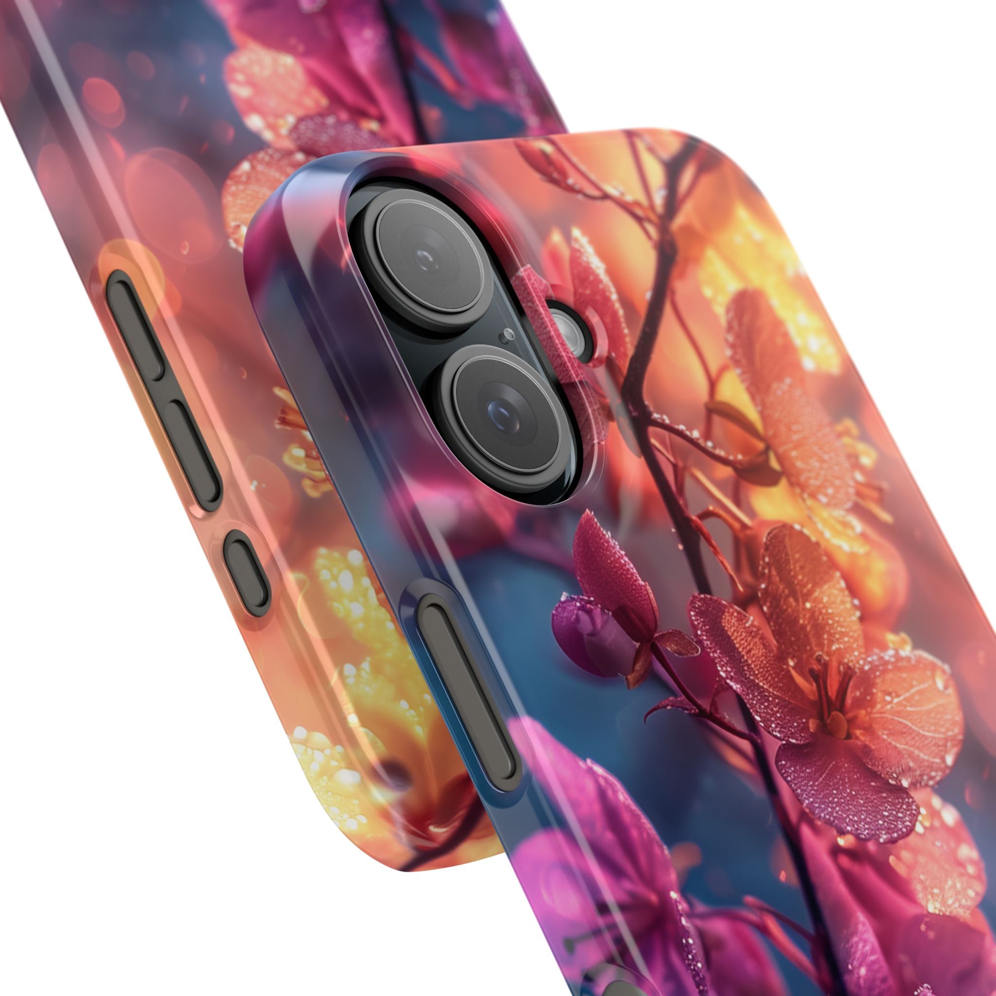 Surreal Flower Harmony iPhone 16 - Slim Phone Case