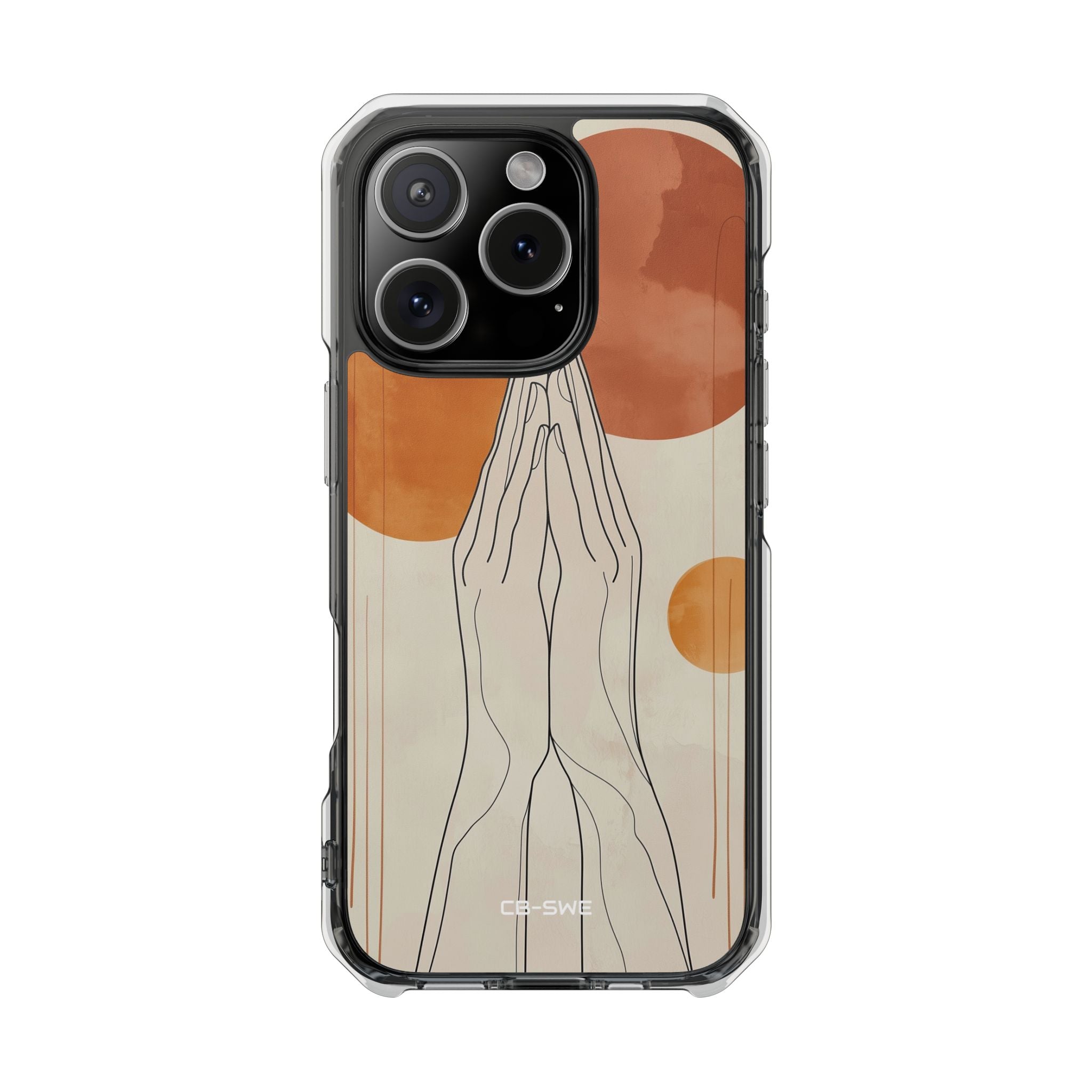 Prayers Encircle Hands iPhone Case - Impact