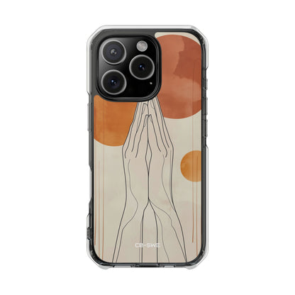 Prayers Encircle Hands iPhone Case - Impact