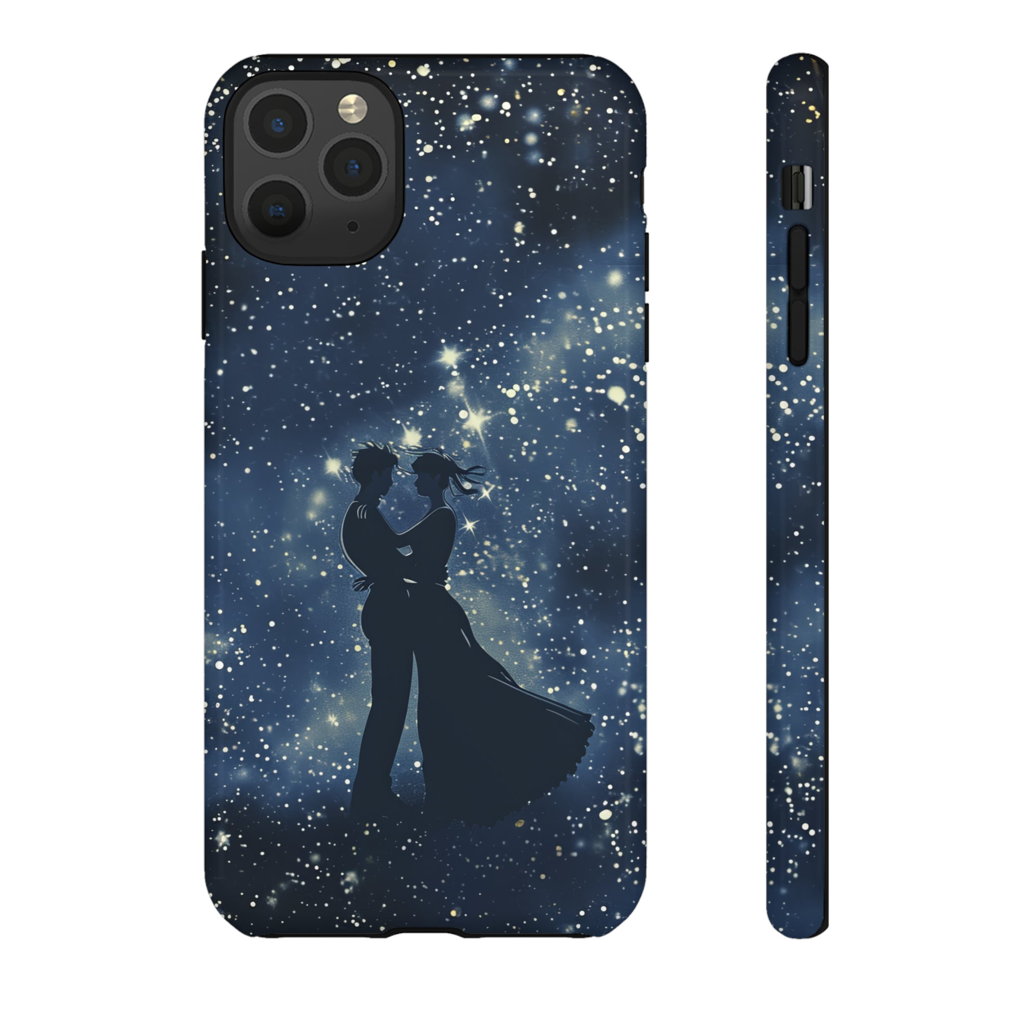 Starry Night Embrace - Protective Phone Case