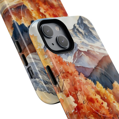 Snowcapped Radiance iPhone 14 Plus Case - Tough+