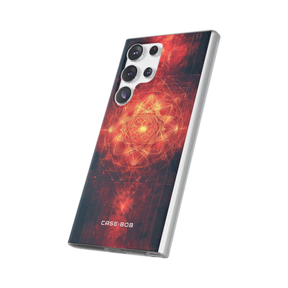 Radiant Mandala Samsung S23 Ultra Case - Soft