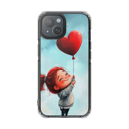 Joyful Girl Flies iPhone Case - Impact