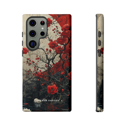 Zen Blossoms in Moonlight Samsung S23 - Tough Phone Case