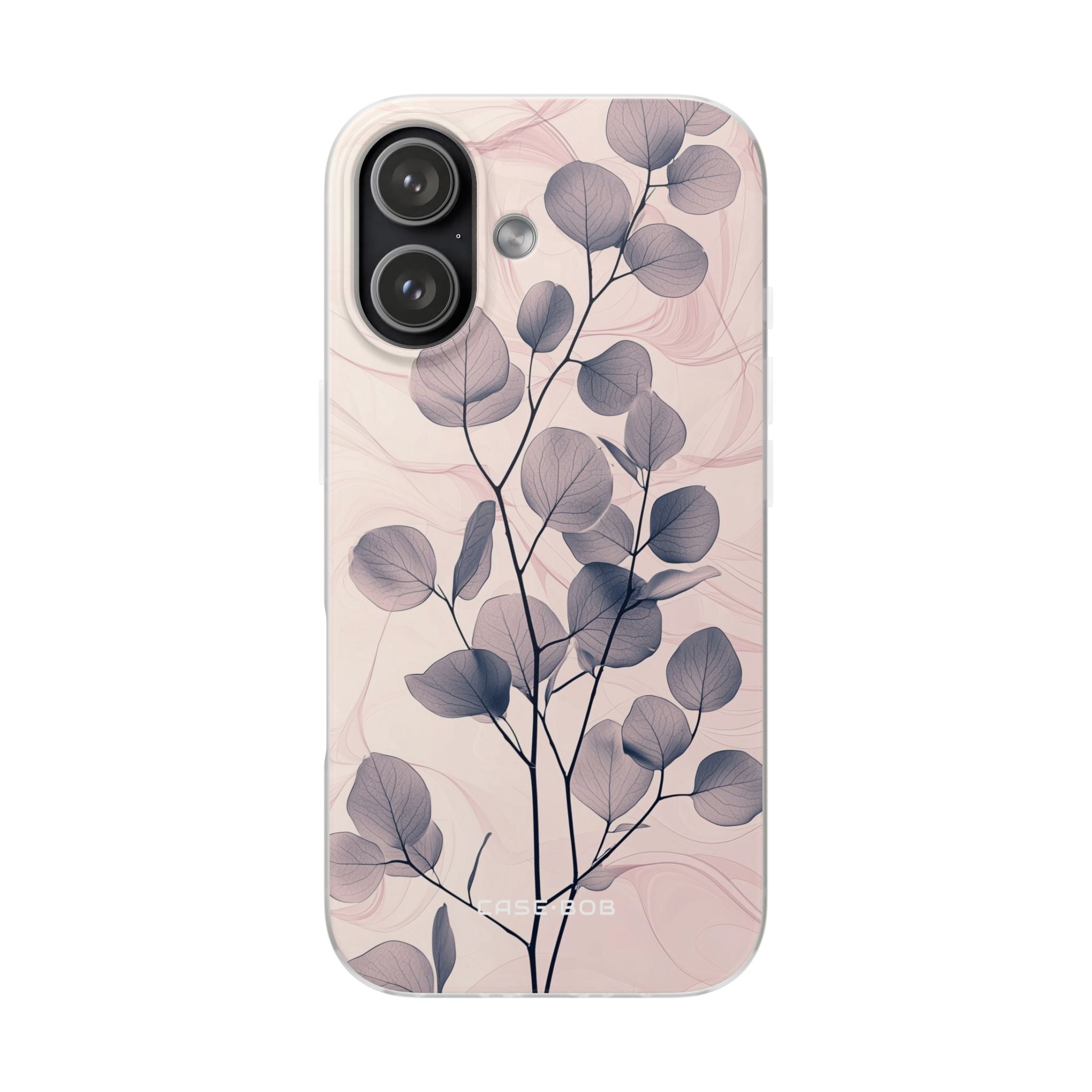 Veined Leaf Whisper iPhone 17 Case - Soft