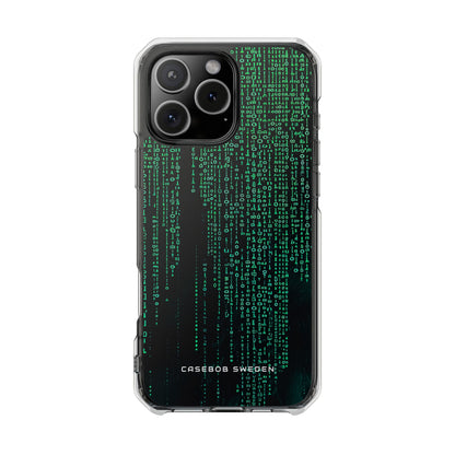 Matrix Gradient Flow iPhone 16 - Clear Impact Phone Case