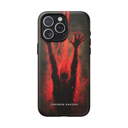 Gothic Crimson Ascension iPhone 15 | Tough+ Phone Case