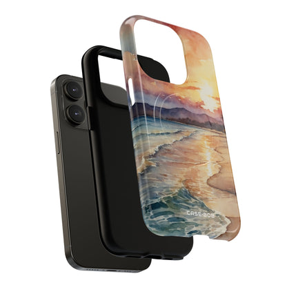 Sunset Reflection iPhone 14 Pro Case - Tough+