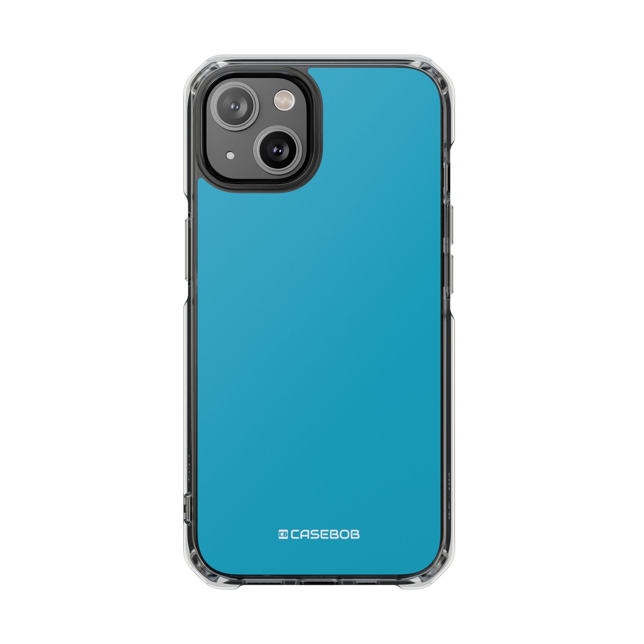 Pacific Blue - Clear Impact Case for iPhone